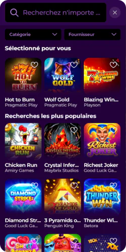 Spinmama Casino un large choix pour tous les goûts